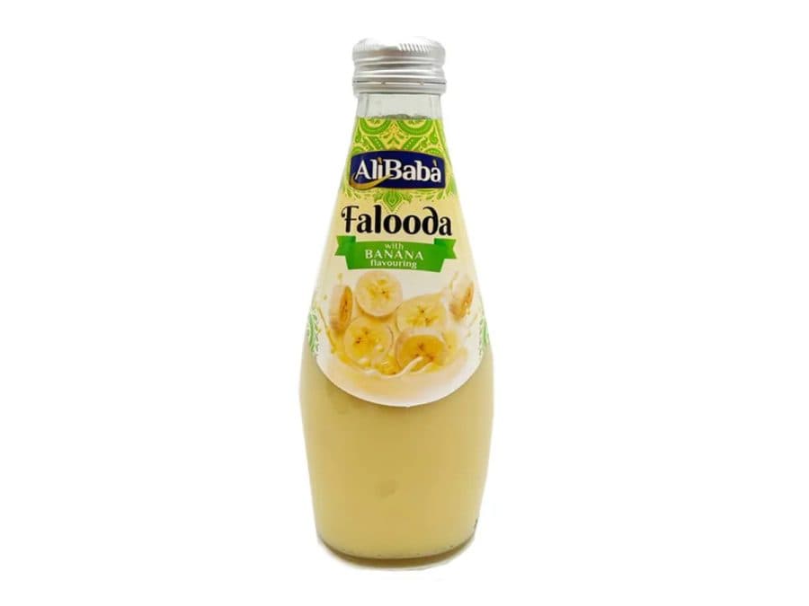 Boisson Falooda à la banane AlìBabà 290 ml — AlìBabà | TAZA Supermarché Halal Strasbourg