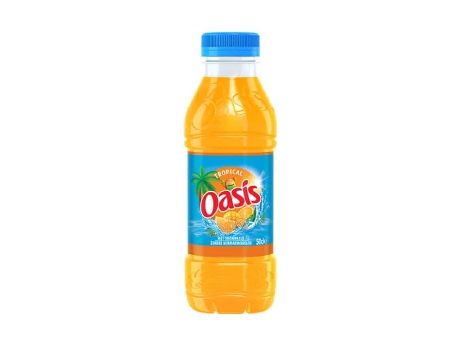Boisson rafraîchissante aux fruits Oasis Tropical, bouteille PET 50cl — Oasis | TAZA Supermarché Halal Strasbourg