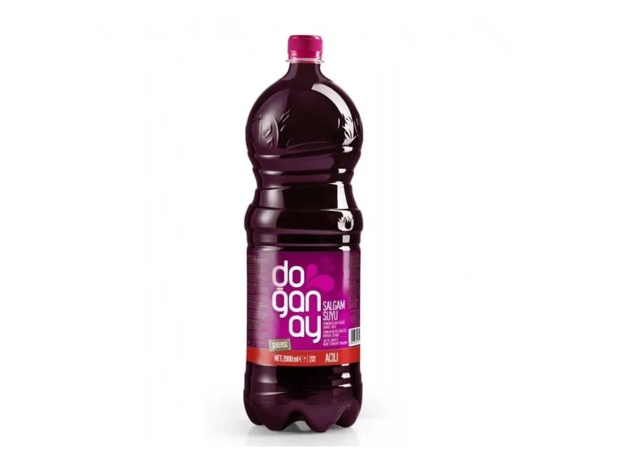 Jus de navet fermenté piquant Doğanay (Şalgam Suyu) 2 L — Doğanay | TAZA Supermarché Halal Strasbourg