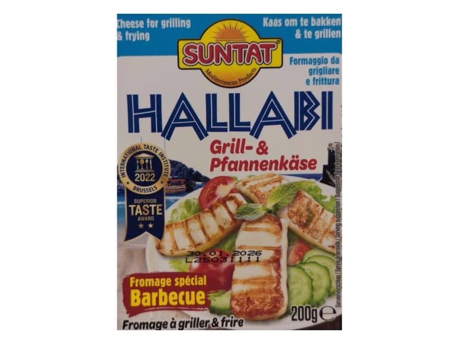 Fromage Hallabi à griller — Suntat | TAZA Supermarché Halal Strasbourg