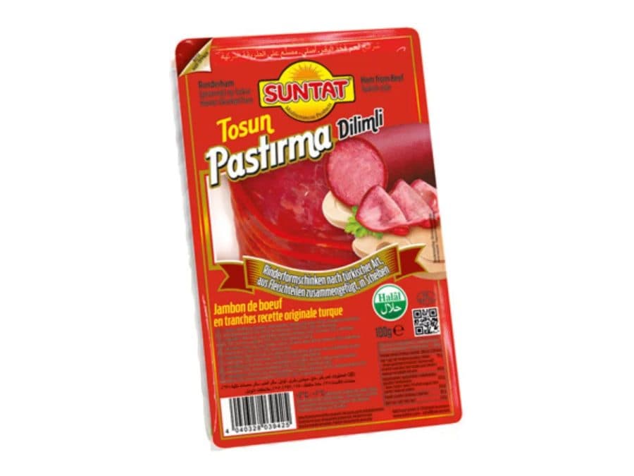 Pastirma Tosun en tranches — Baktat | TAZA Supermarché Halal Strasbourg