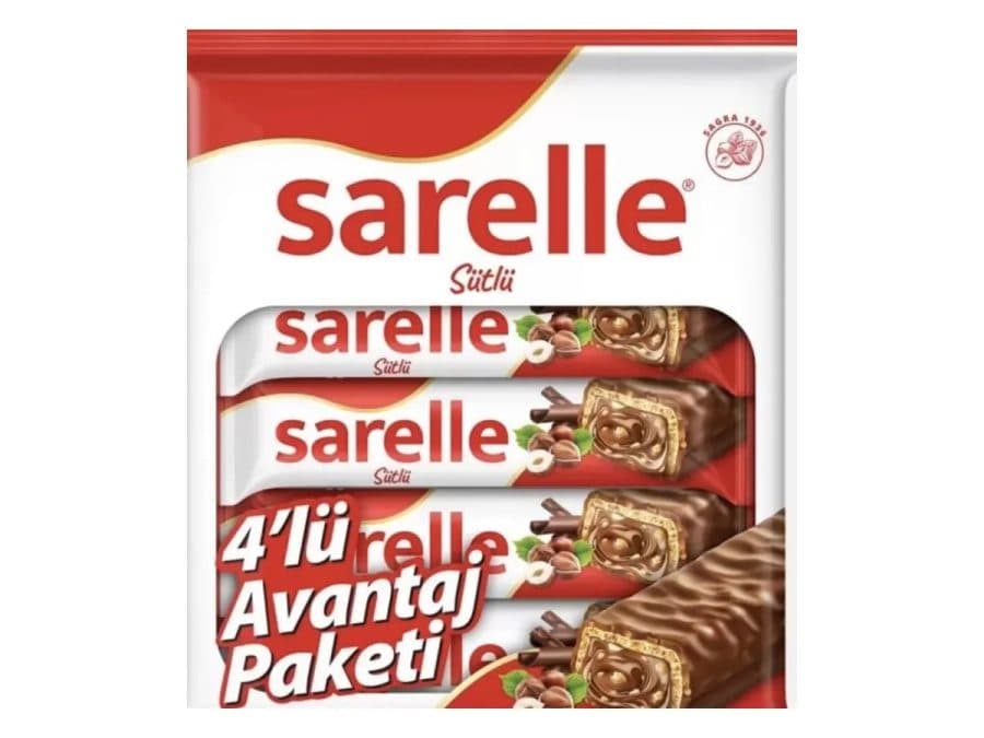 Pâte à tartiner chocolat au lait Sarelle 4 x 30g — Sarelle | TAZA Supermarché Halal Strasbourg