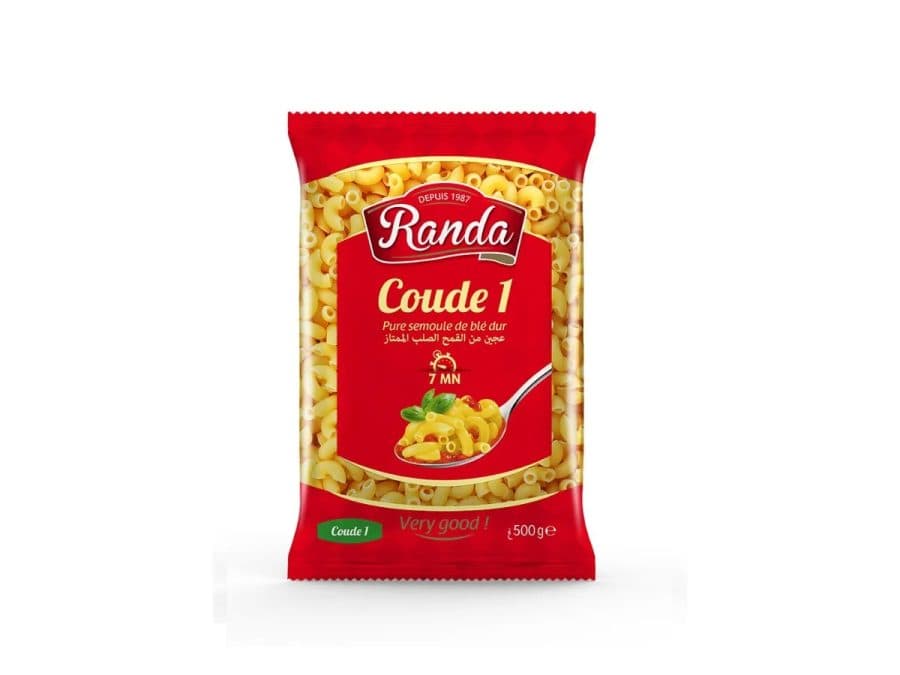 RANDA Pâtes Coude 1 — RANDA | TAZA Supermarché Halal Strasbourg